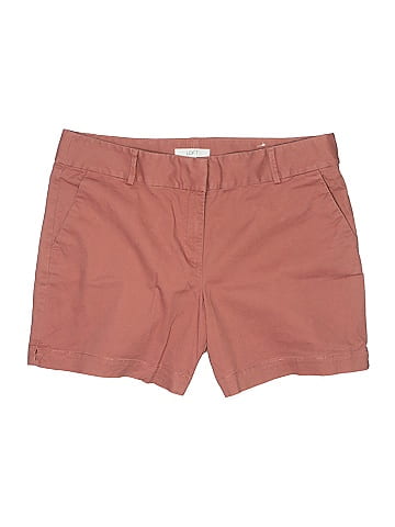Ann Taylor LOFT Khaki Shorts (view 1)