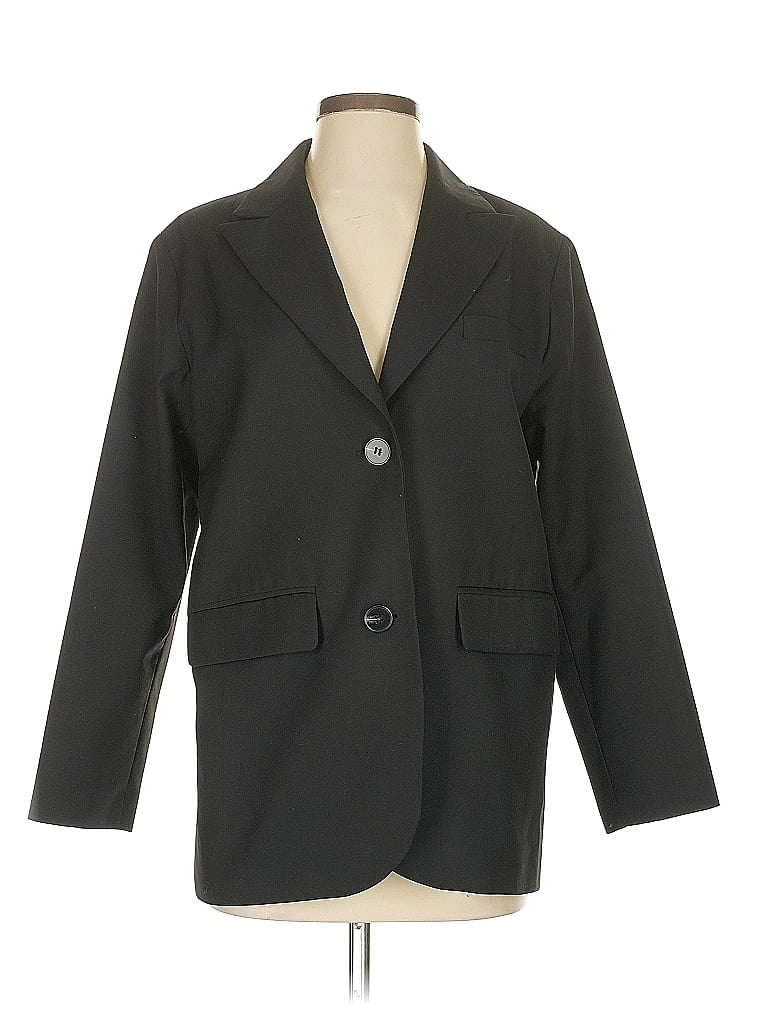 Pre-owned Assorted Brands Blazer Jacket In Gray