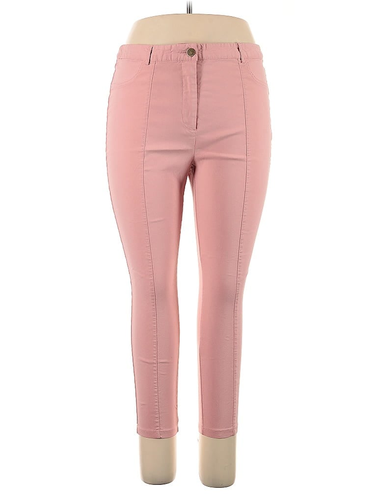 Who What Wear Pink Casual Pants Size 16 - photo 1