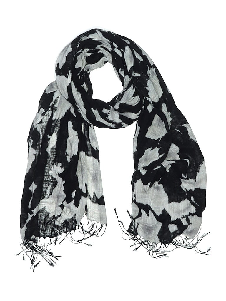 Click to view more detailed imagery on our partner's website Pre-owned Inc International Concepts Scarf In Black