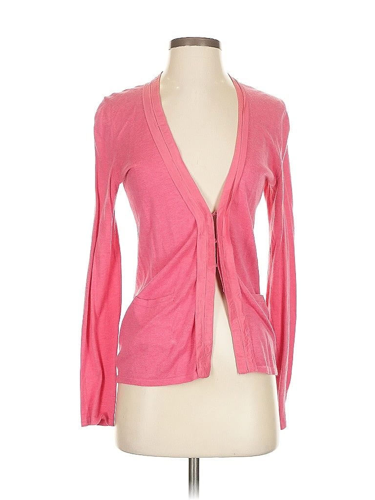 Pre-owned Banana Republic Cardigan Sweater In Pink