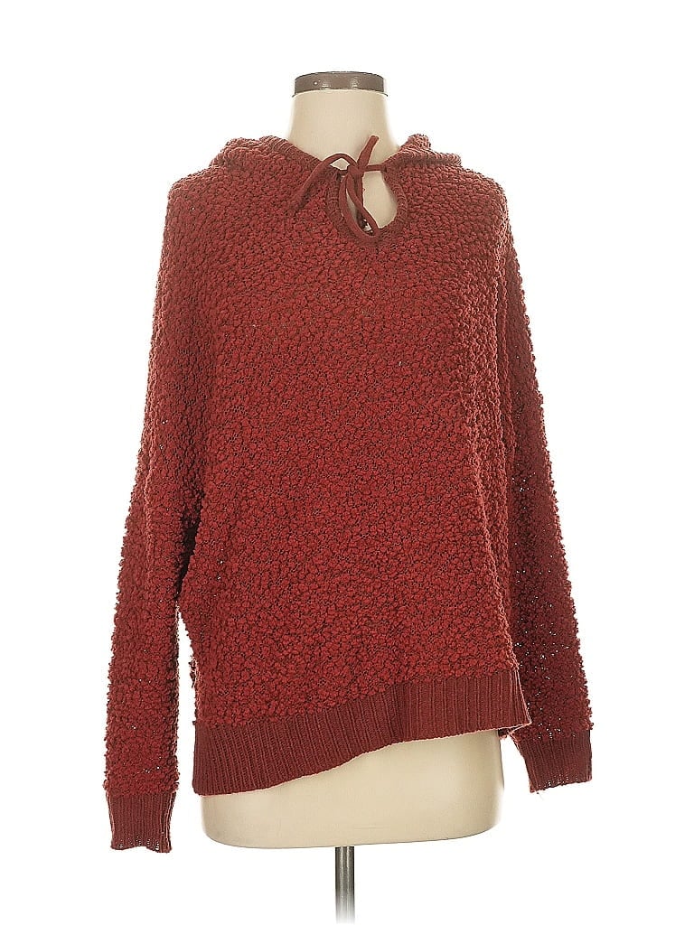 Pre-owned Material Girl Pullover Sweater In Red