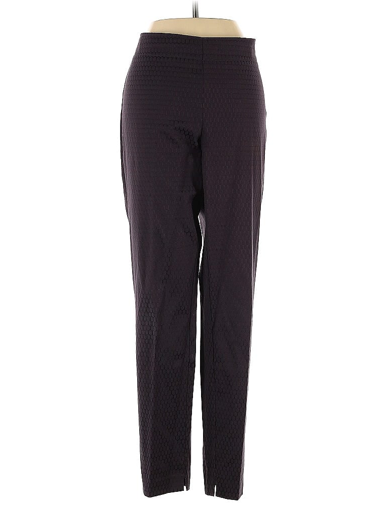 Pre-owned Ecru Dress Pants In Purple