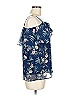 Fortune + Ivy 100% Polyester Blue Sleeveless Blouse Size M - photo 4