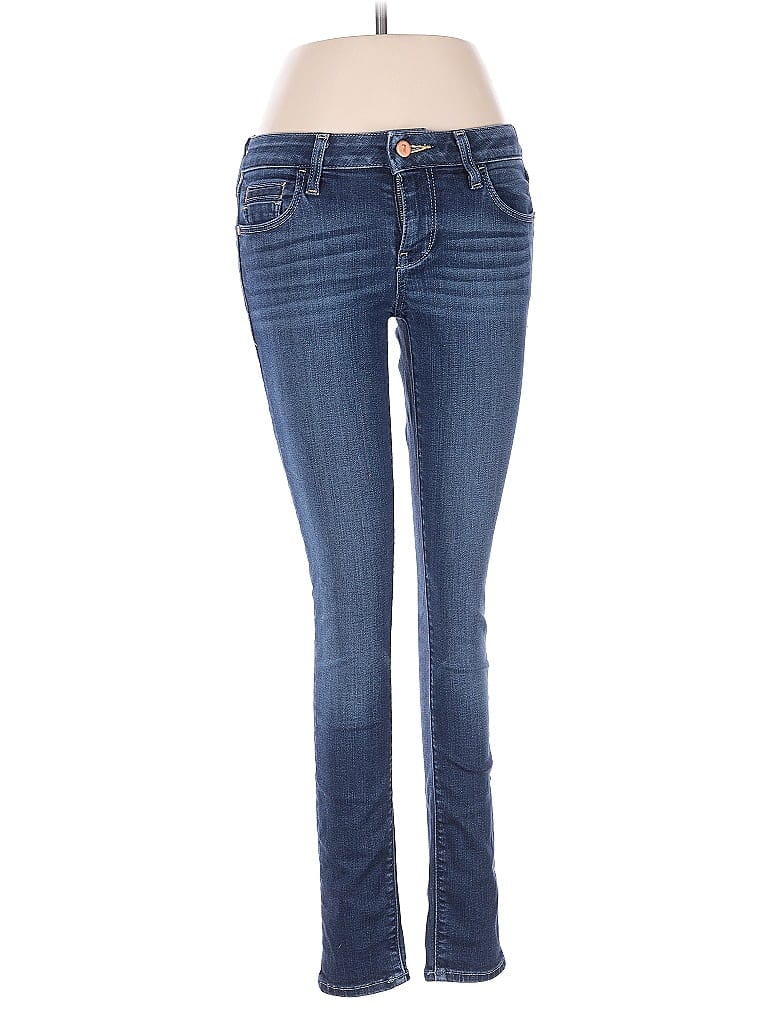 Pre-owned Pilcro And The Letterpress Jeans In Blue