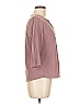 L.L.Bean 100% Organic Cotton Pink Brown 3/4 Sleeve T-Shirt Size M - photo 4