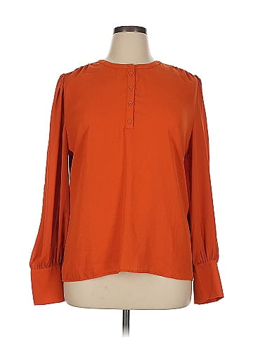 Ann Taylor Long Sleeve Blouse (view 1)