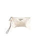 Diane von Furstenberg 100% Leather Metallic Silver Gold Leather Wristlet One size - photo 1