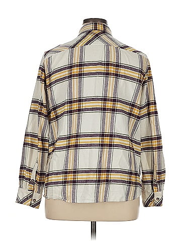 Natural Reflections Long Sleeve Button-Down Shirt (view 2)