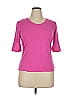 Armani Collezioni Pink 3/4 Sleeve T-Shirt Size 16 - photo 1