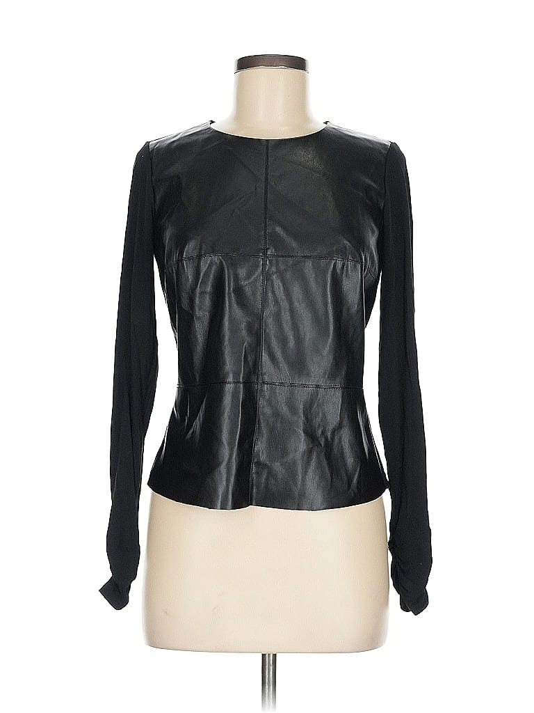 Tart Black Long Sleeve Top Size M - photo 1