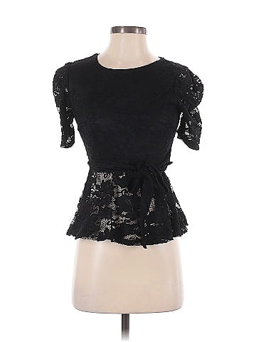 Fashion Magazine Short Sleeve Top (view 1)