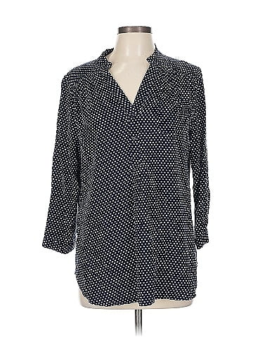 Market and Spruce 3/4 Sleeve Button-Down Shirt (view 1)