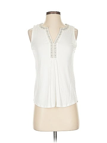 White House Black Market Sleeveless T-Shirt (view 1)