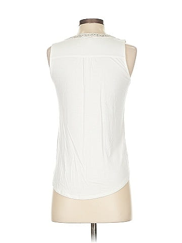 White House Black Market Sleeveless T-Shirt (view 2)