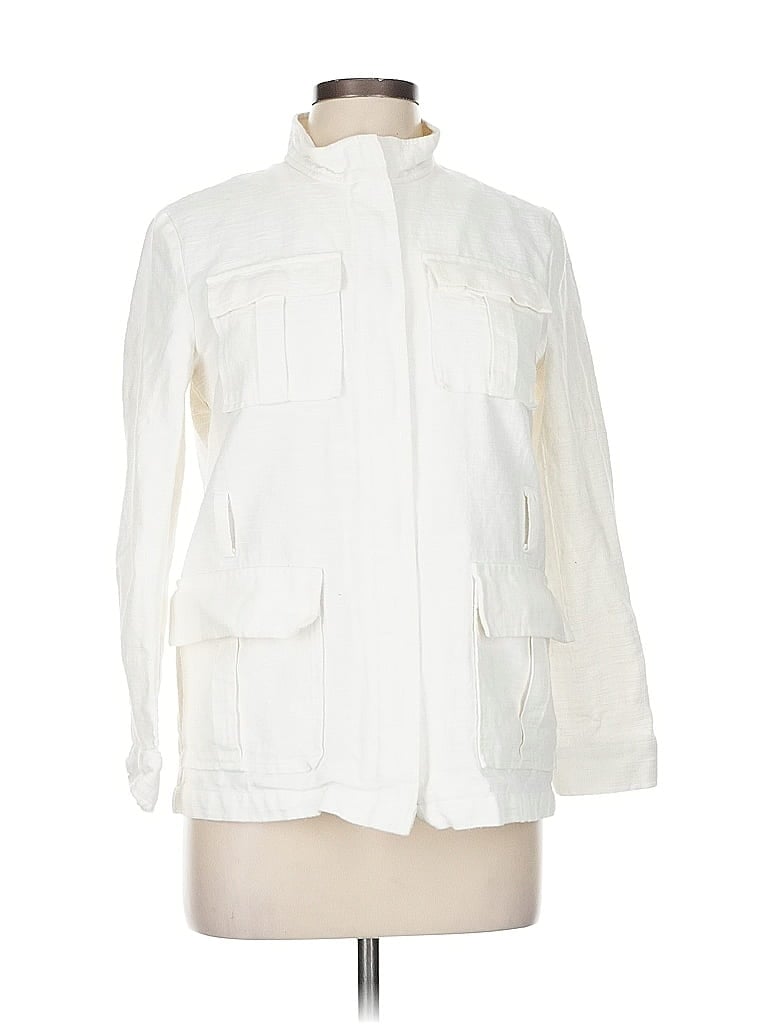 Click to view more detailed imagery on our partner's website Pre-owned Judith & Charles Jacket In White