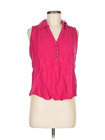 Maurices Sleeveless Button-Down Shirt (view 1)