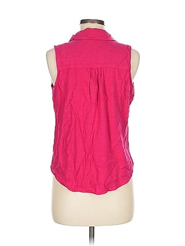Maurices Sleeveless Button-Down Shirt (view 2)