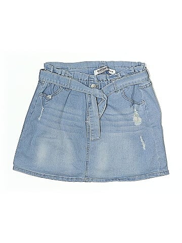 Wallflower Denim Skirt (view 1)