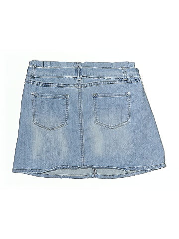 Wallflower Denim Skirt (view 2)