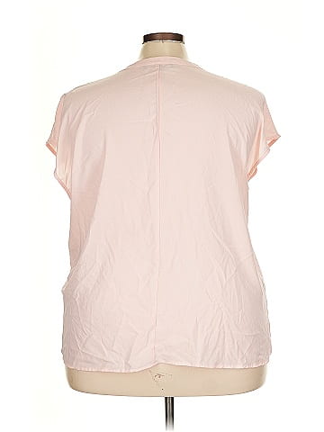 ELOQUII Short Sleeve Blouse (view 2)