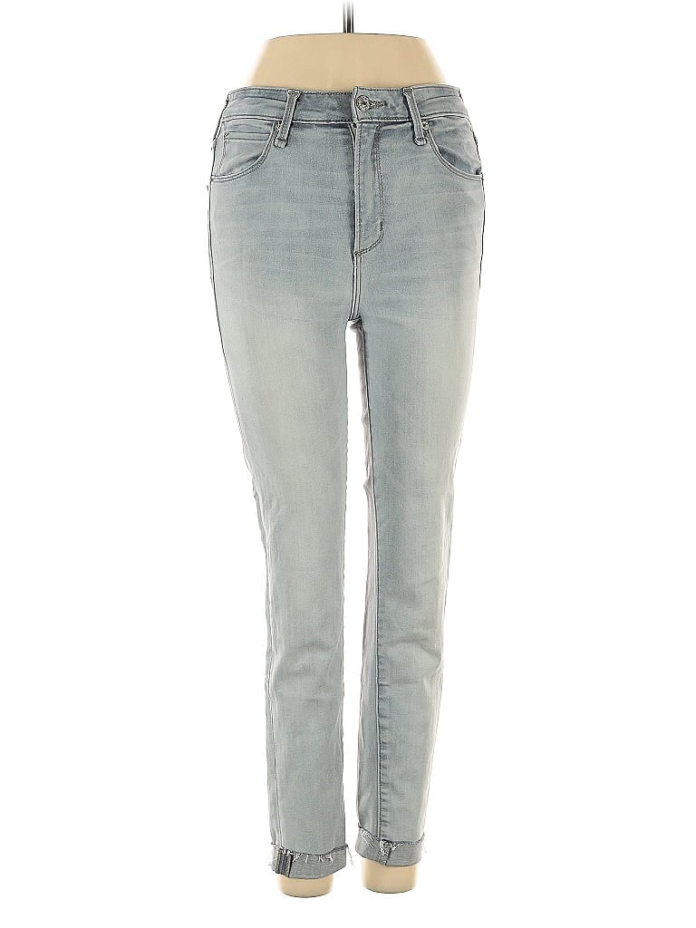 Pre-owned Abercrombie & Fitch Jeans In Gray