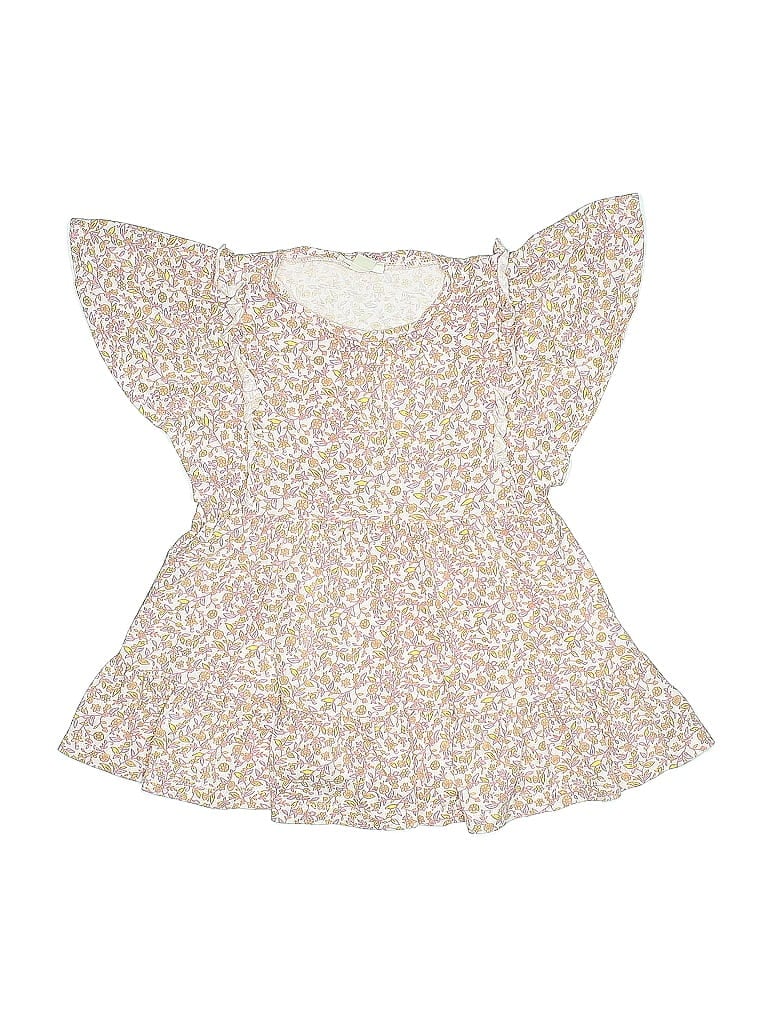 Pre-owned Crewcuts Kids' Dress In White