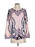 Hale Bob 100% Polyester Pink Long Sleeve Top Size XS - photo 1