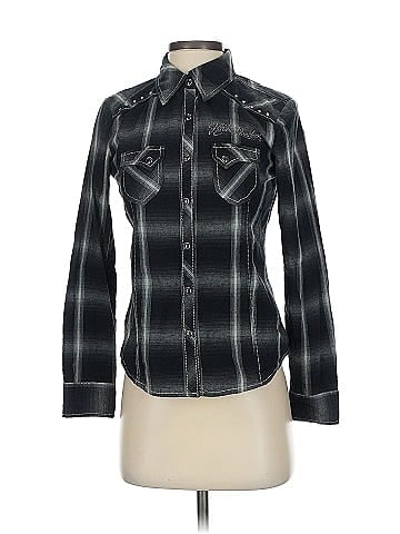 Harley Davidson Long Sleeve Blouse (view 1)