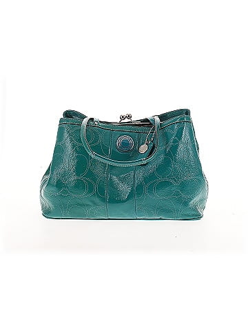 Coach Factory Leather Satchel (view 1)