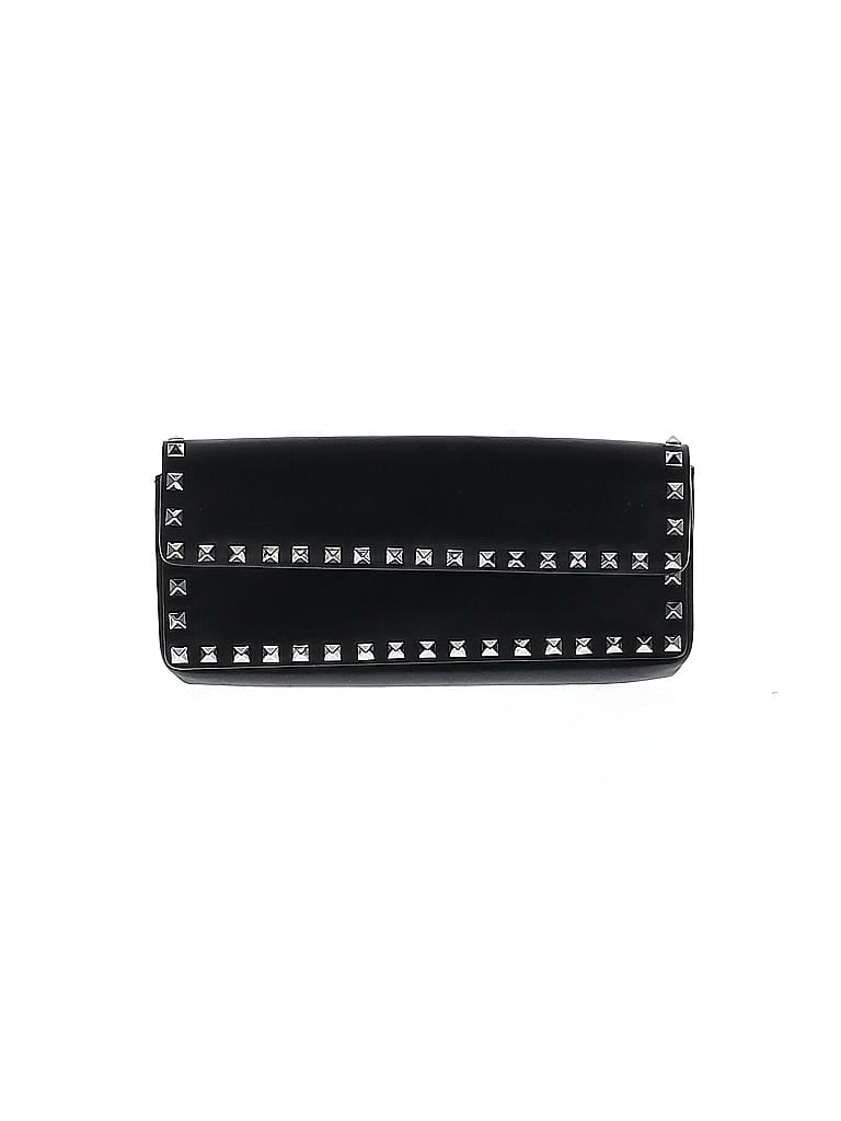 Valentino Garavani 100% Leather Black Leather Clutch One size - photo 1