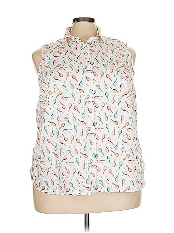 Lands' End Sleeveless Blouse (view 1)