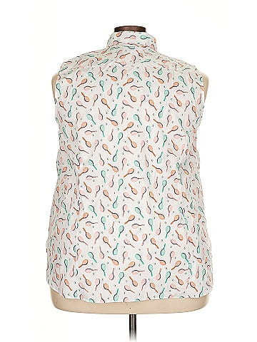 Lands' End Sleeveless Blouse (view 2)