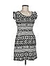 Xhilaration Print Gray Casual Dress Size M - photo 1