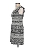 Xhilaration Print Gray Casual Dress Size M - photo 5