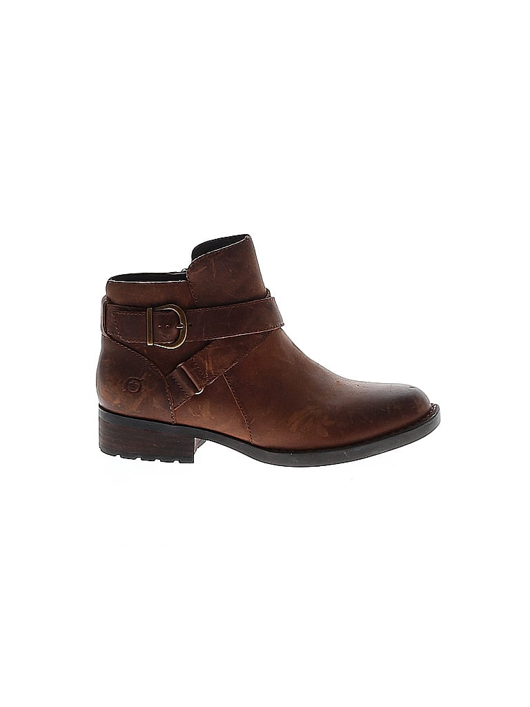 Born Handcrafted Footwear Brown Ankle Boots Size 6 - 54% off | ThredUp