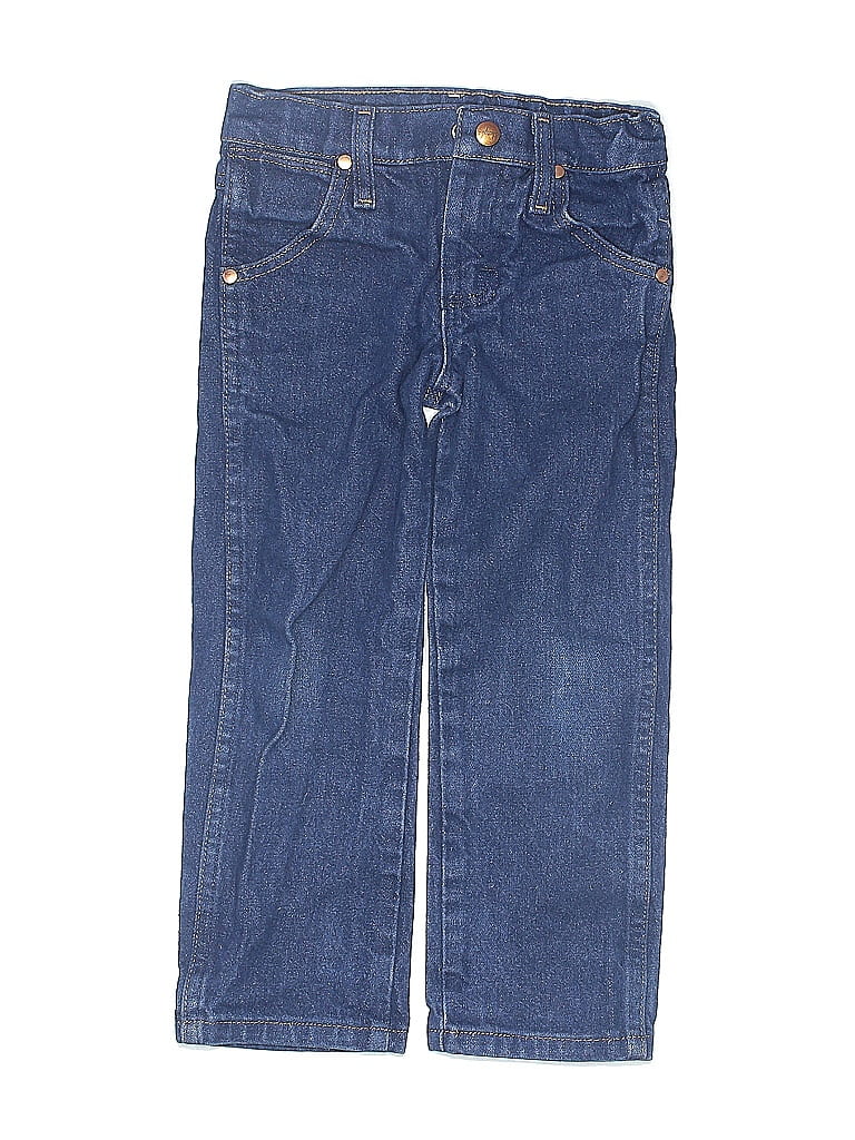 Wrangler Jeans Co 100% Cotton Blue Jeans Size 4 - photo 1
