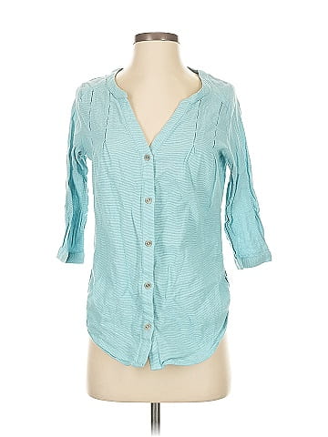 Royal Robbins 3/4 Sleeve Button-Down Shirt (view 1)