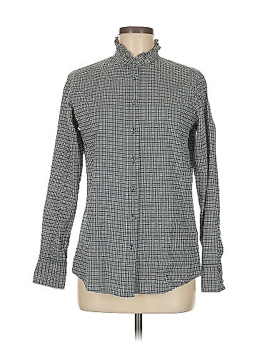 Ines de la Fressange for Uniqlo Long Sleeve Button-Down Shirt (view 1)