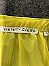 Violet & Claire 100% Polyester Yellow Short Sleeve Blouse Size L - photo 7