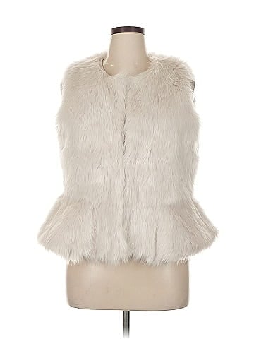 Maison Jules Faux Fur Vest (view 1)