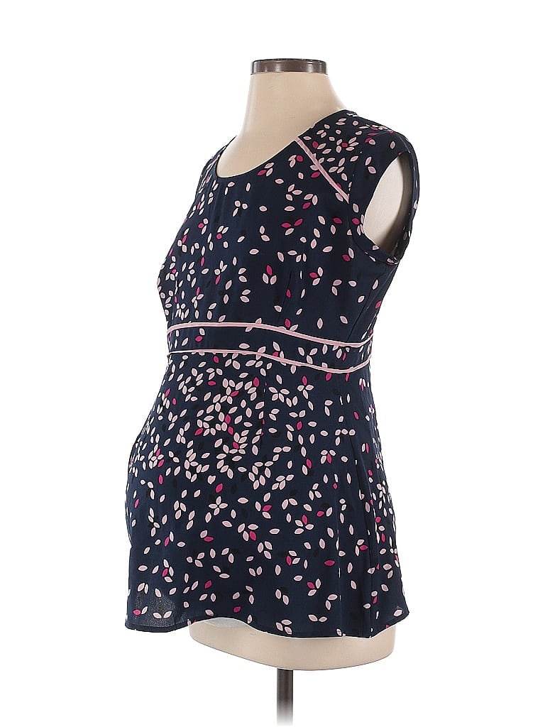 Motherhood 100% Polyester Black Sleeveless Blouse Size XS - photo 1