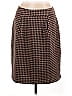 Chadwicks Houndstooth Brown Formal Skirt Size 12 - photo 1