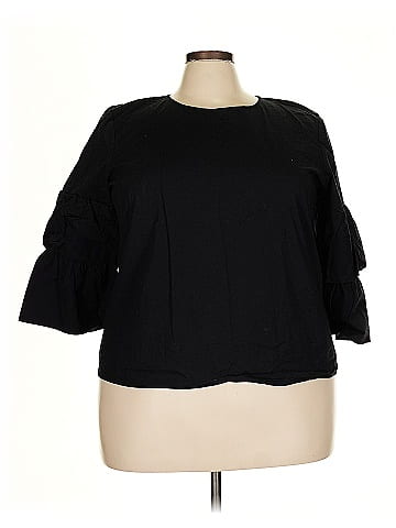 J.Crew Mercantile 3/4 Sleeve Top (view 1)