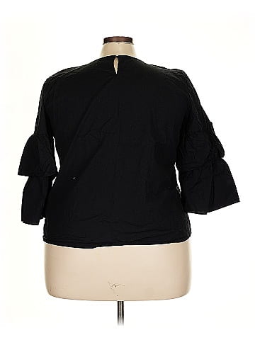 J.Crew Mercantile 3/4 Sleeve Top (view 2)