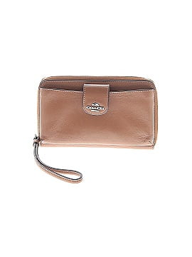 Coach Leather Wristlet