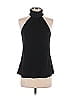 W by Worth Black Sleeveless Blouse Size 2 - photo 1
