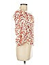 Maje Orange 3/4 Sleeve Blouse Size M - photo 4