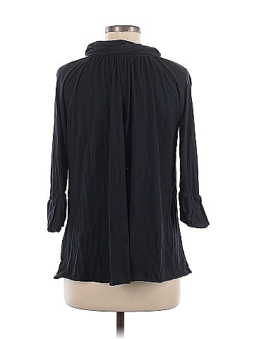 Velvet 3/4 Sleeve Top (view 2)