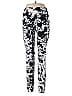 Xhilaration 100% Recycled Plastic Floral Black Leggings Size L - photo 1